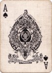 T. De La Rue - As - Exemple tiré du jeu no. 000011